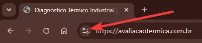 Passo 1: Clique no ícone de configurações